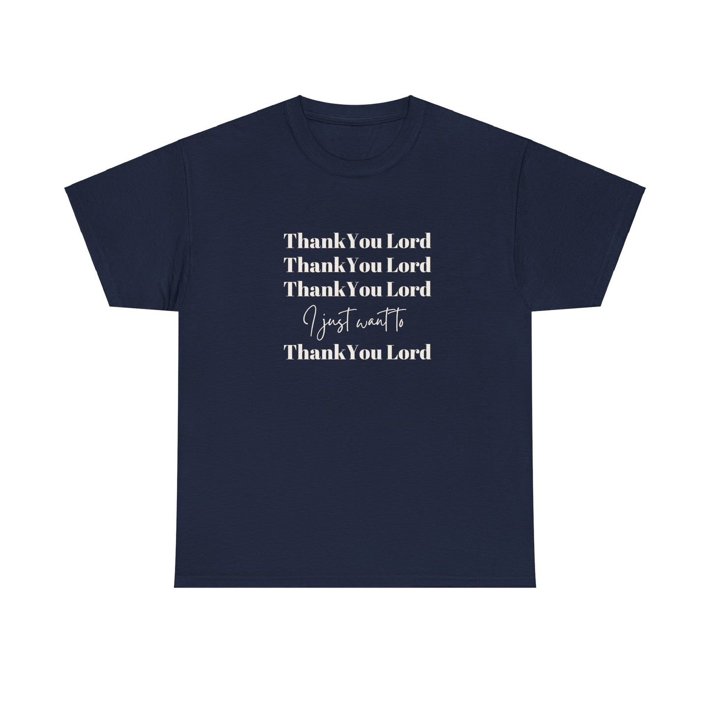 Thank You Lord Unisex Heavy Cotton Tee