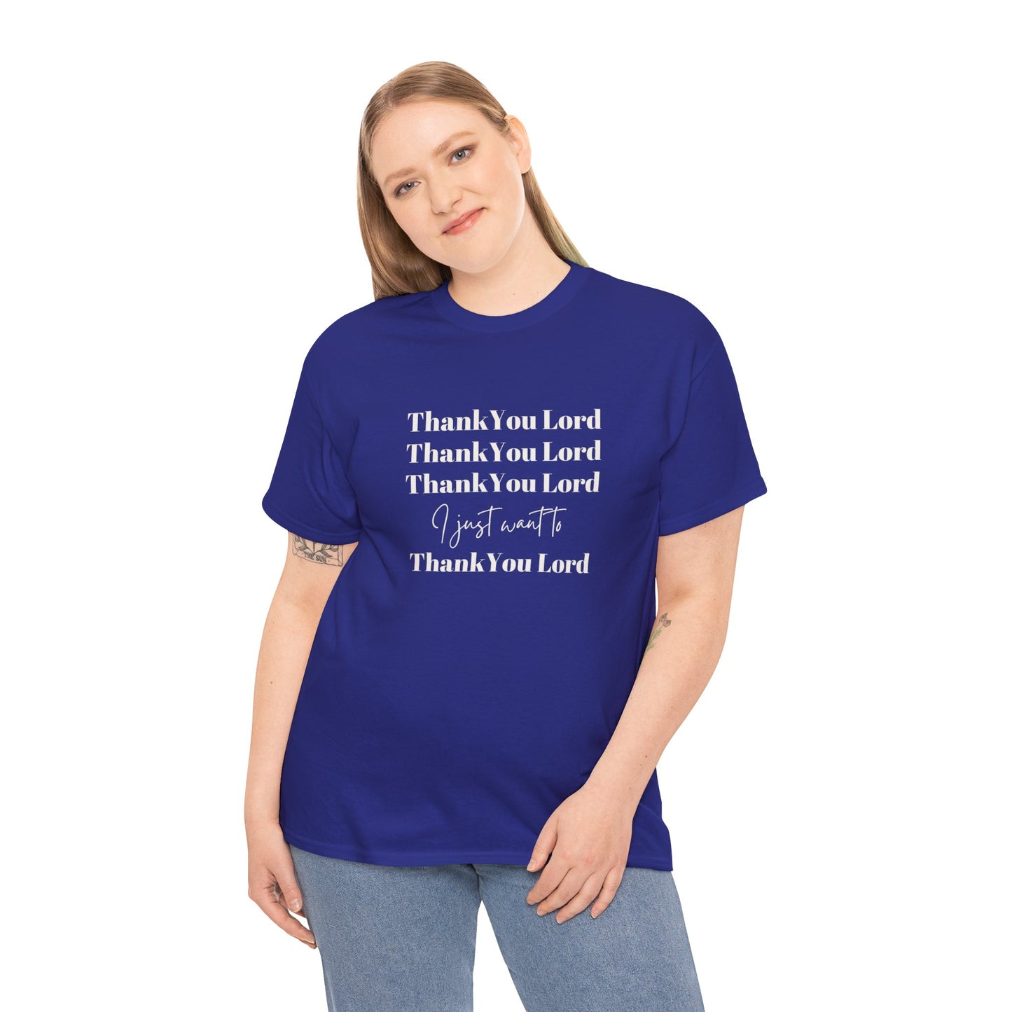 Thank You Lord Unisex Heavy Cotton Tee