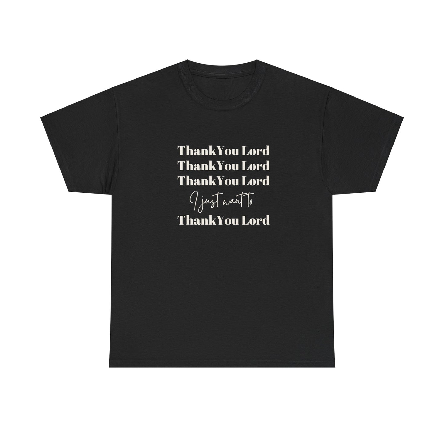 Thank You Lord Unisex Heavy Cotton Tee