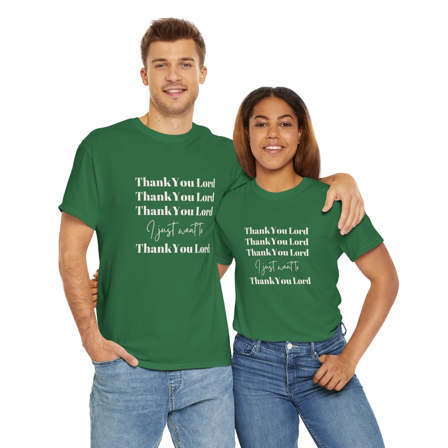 Thank You Lord Unisex Heavy Cotton Tee