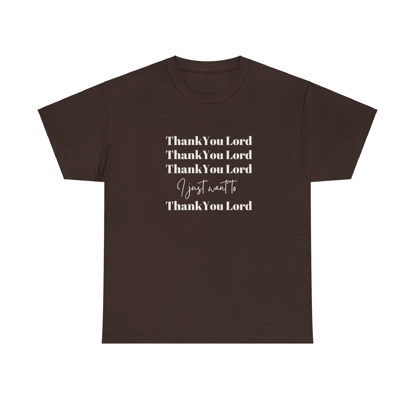 Thank You Lord Unisex Heavy Cotton Tee