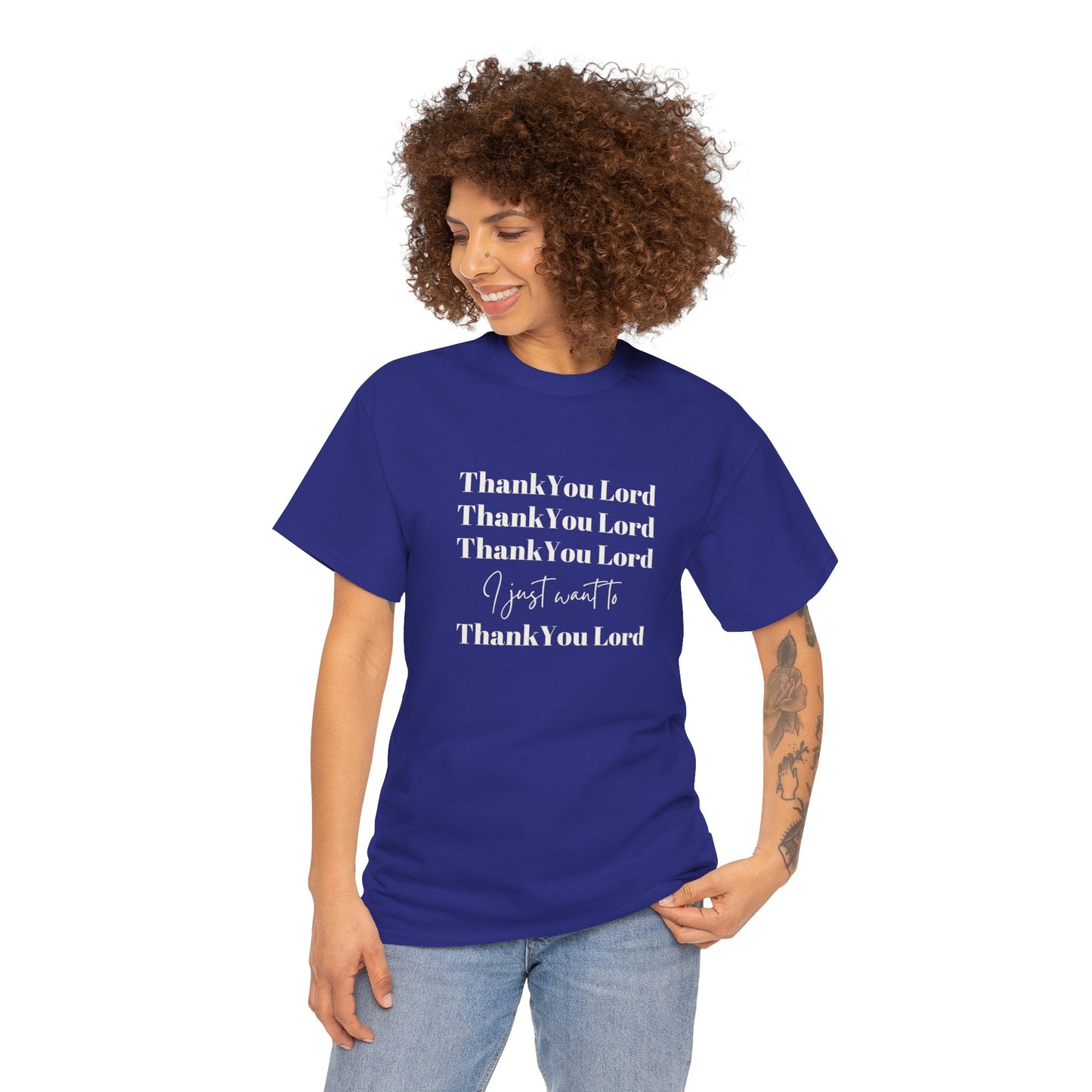 Thank You Lord Unisex Heavy Cotton Tee