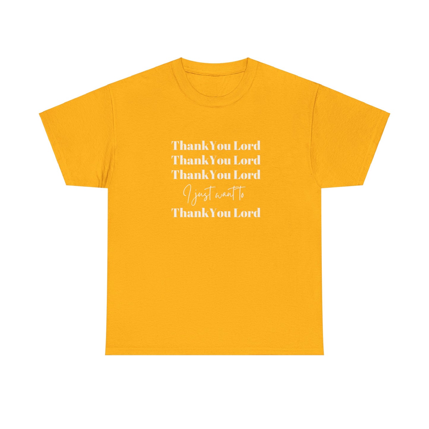 Thank You Lord Unisex Heavy Cotton Tee