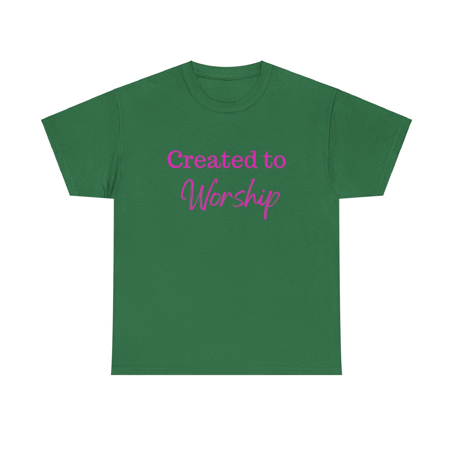 Created To Worship Unisex Heavy Cotton Tee