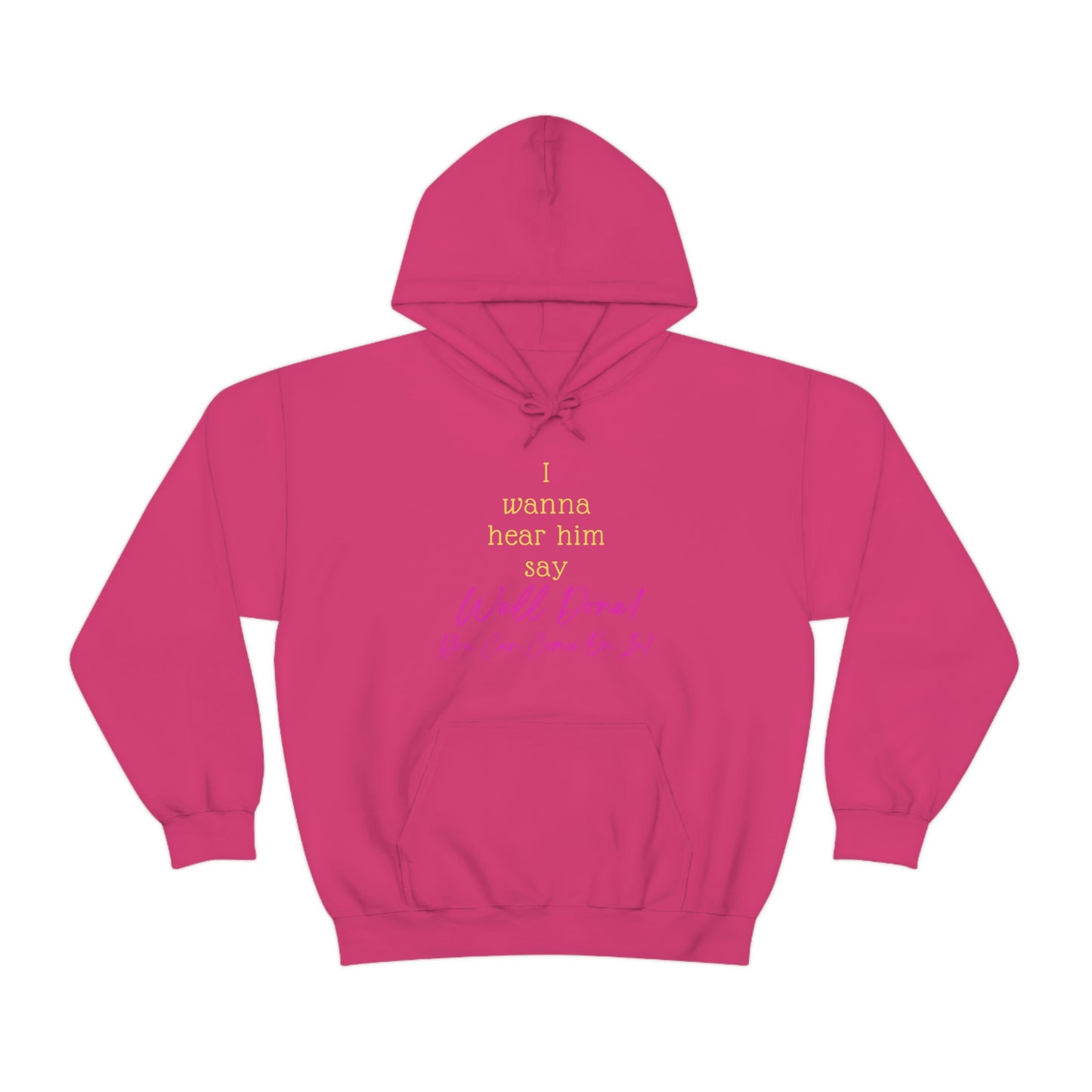 Well Done Unisex Heavy Blend™ Hooded Sweatshirt