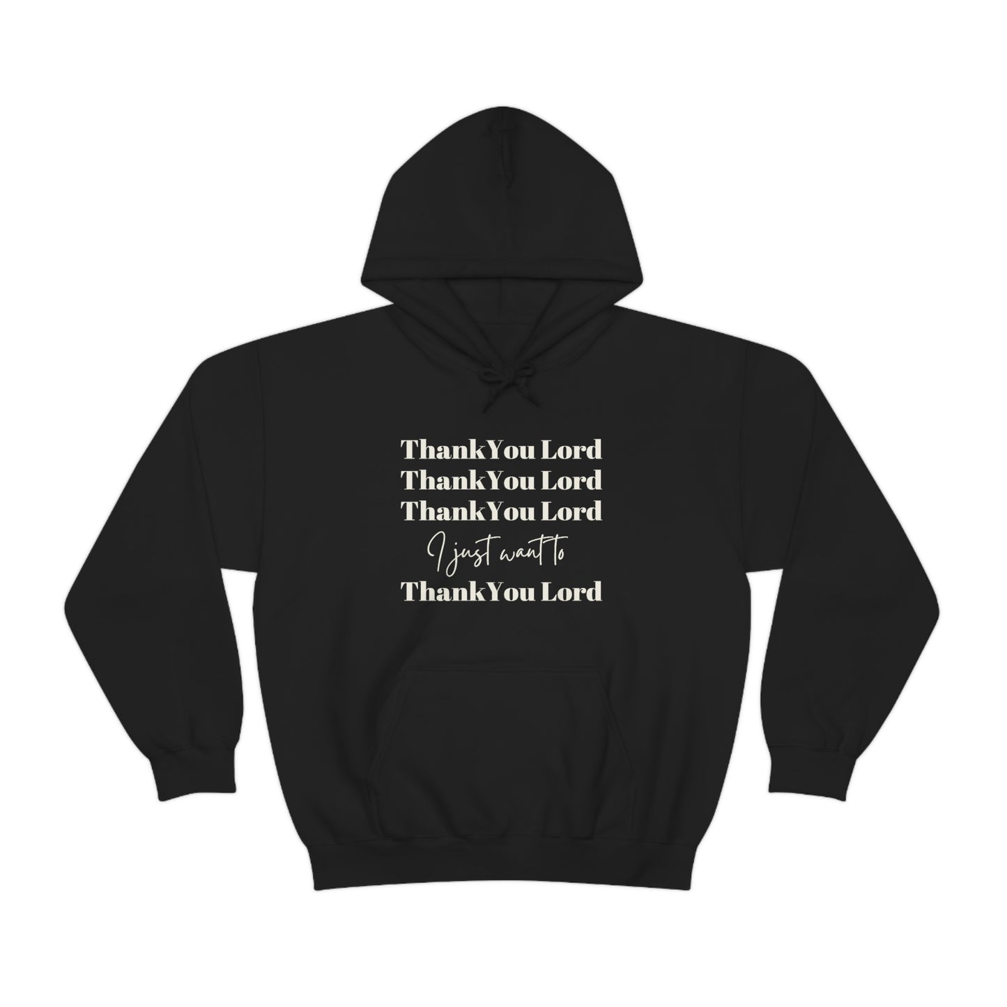 Thank You Lord Unisex Heavy Blend™ Hooded Sweatshirt