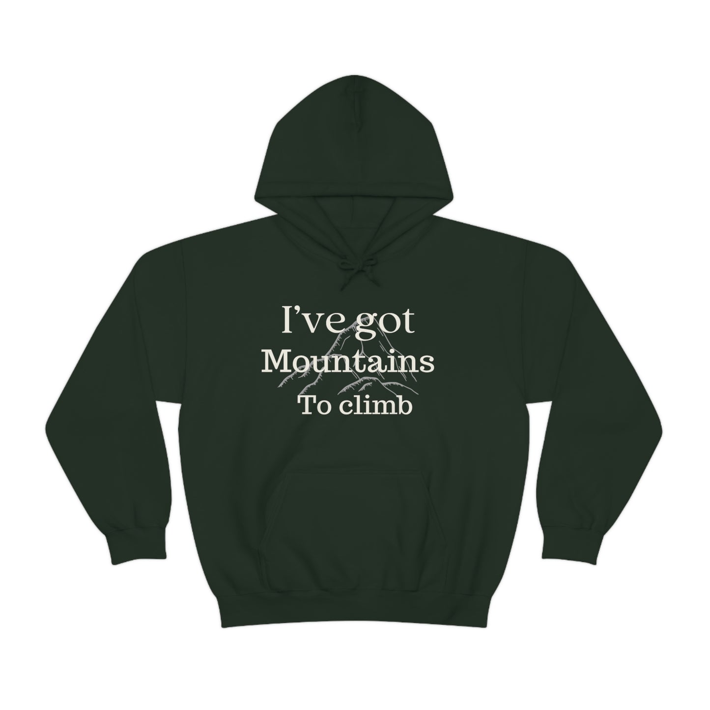 Mountains to Climb Unisex Heavy Blend™ Hooded Sweatshirt