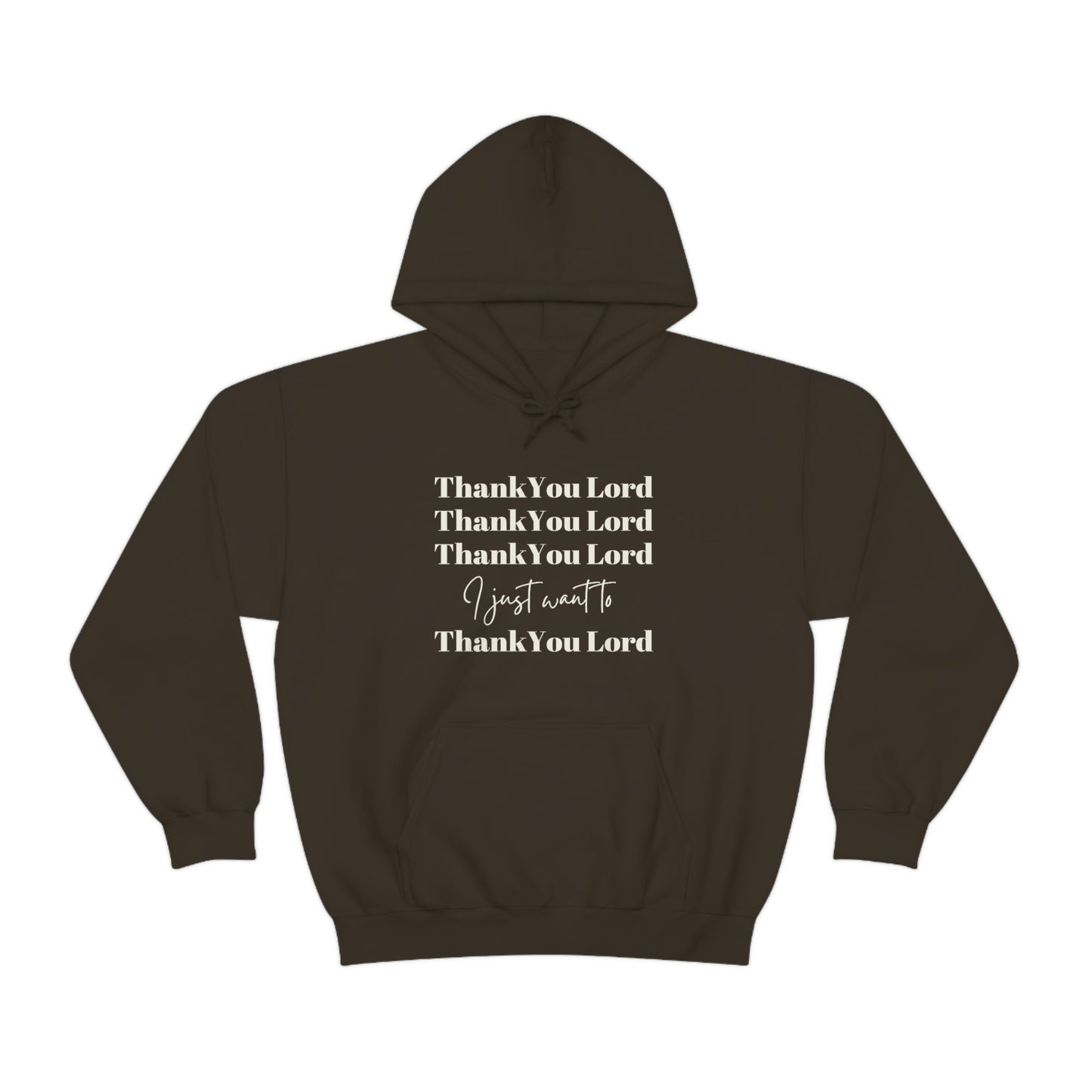 Thank You Lord Unisex Heavy Blend™ Hooded Sweatshirt