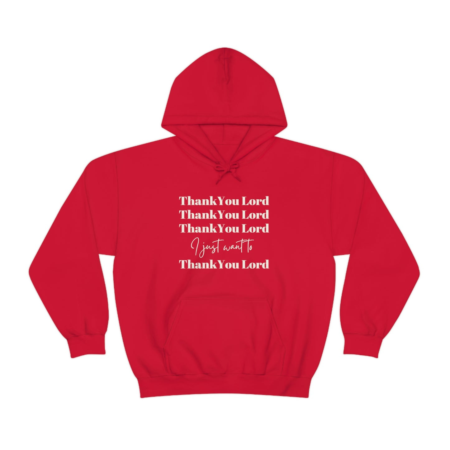 Thank You Lord Unisex Heavy Blend™ Hooded Sweatshirt