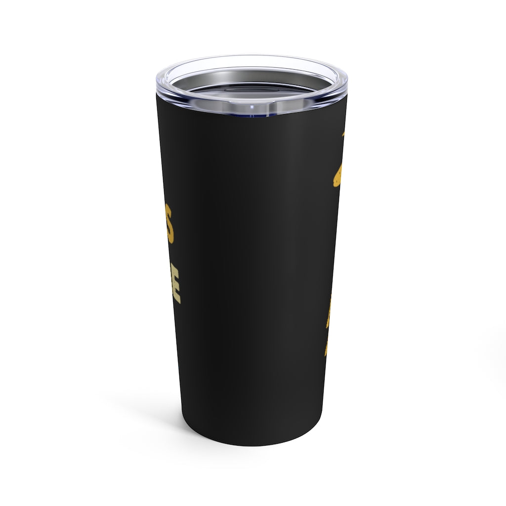 In Jesus Name I Play Drums Tumbler 20oz