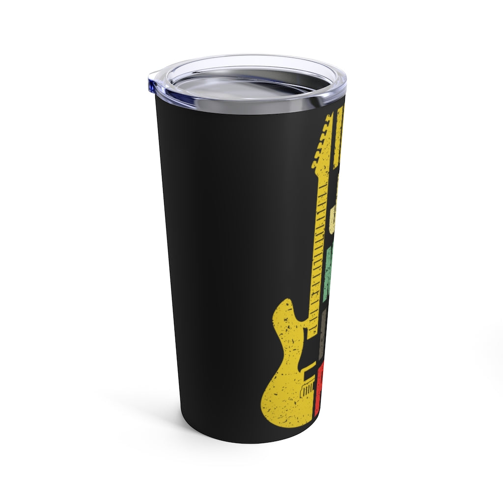 In Jesus Name I Play Guitar Tumbler 20oz