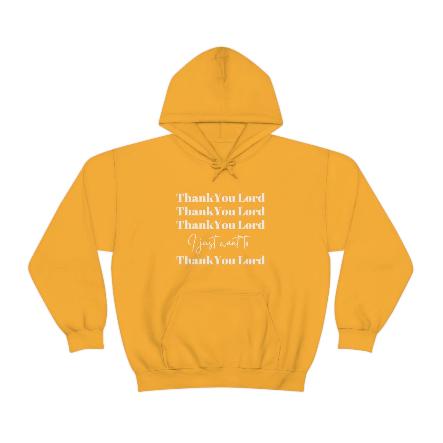 Thank You Lord Unisex Heavy Blend™ Hooded Sweatshirt