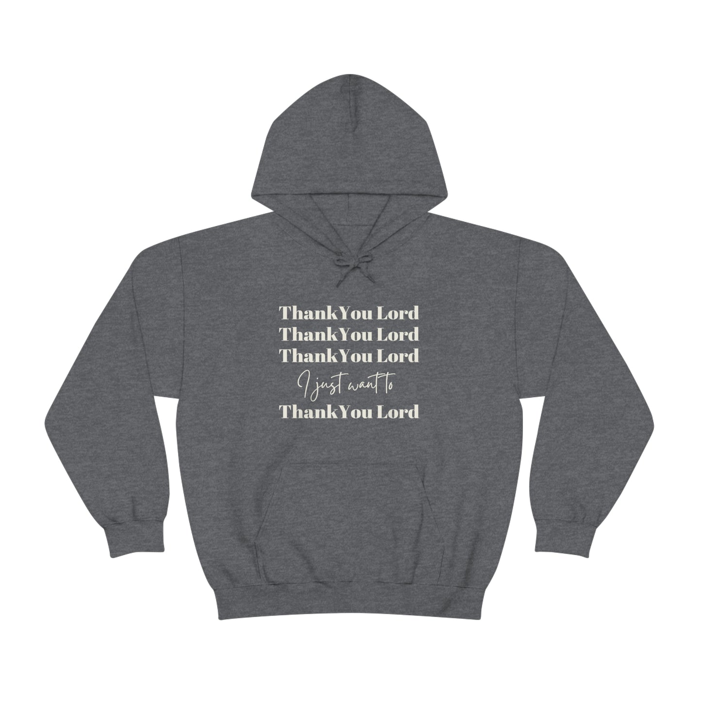 Thank You Lord Unisex Heavy Blend™ Hooded Sweatshirt