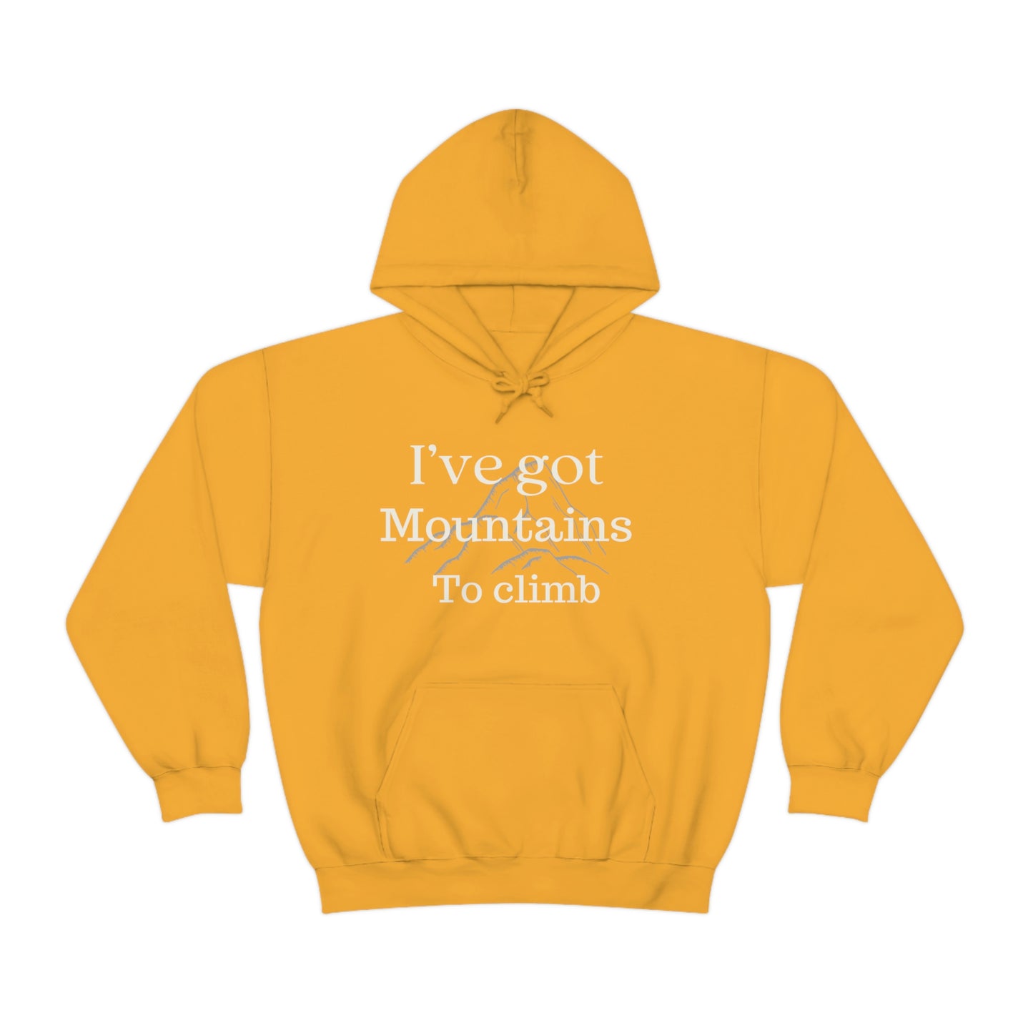 Mountains to Climb Unisex Heavy Blend™ Hooded Sweatshirt